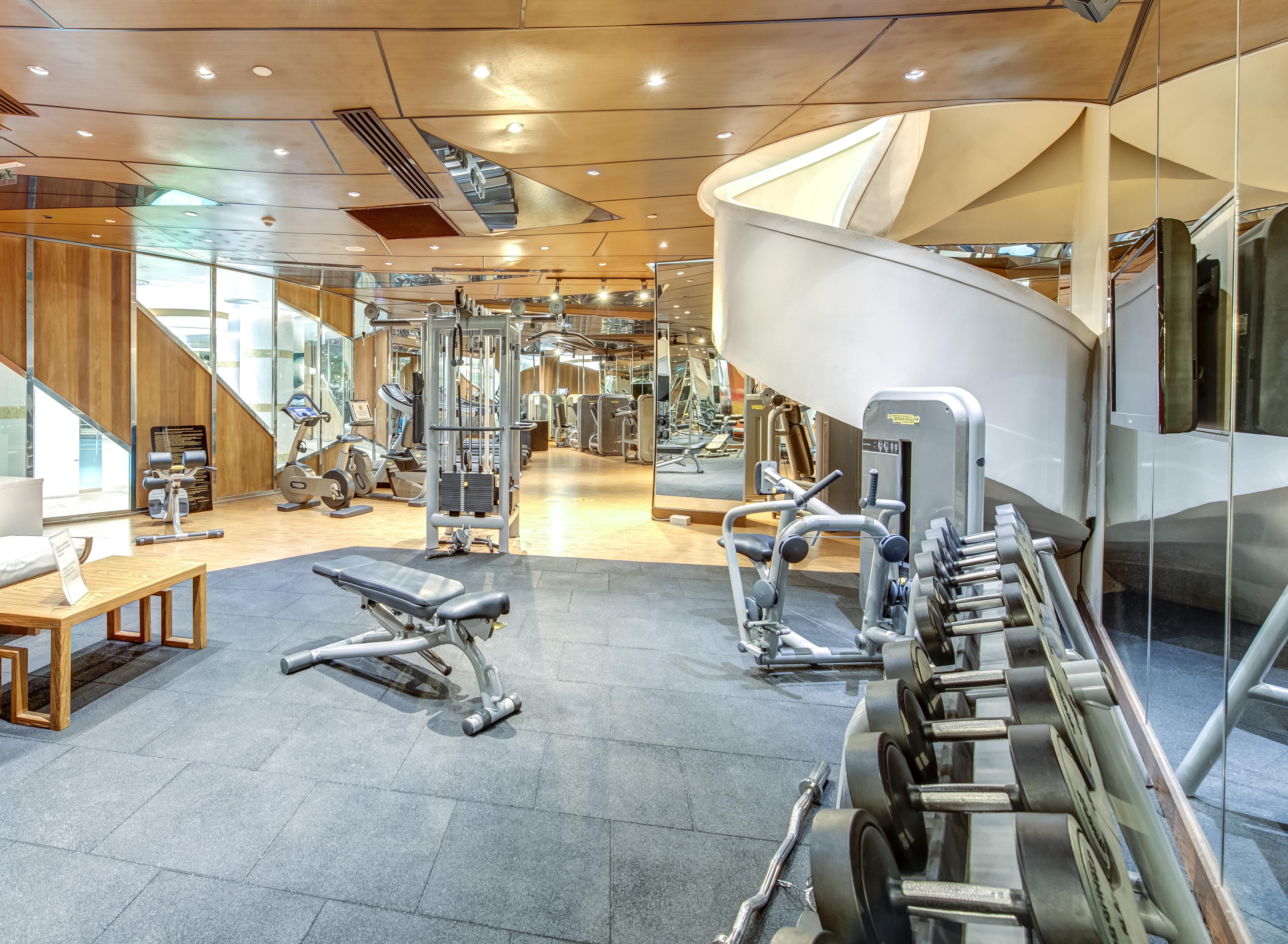 塔克西姆极乐世界酒店 伊斯坦布尔 外观 照片 The gym at the Mandarin Oriental, Munich
