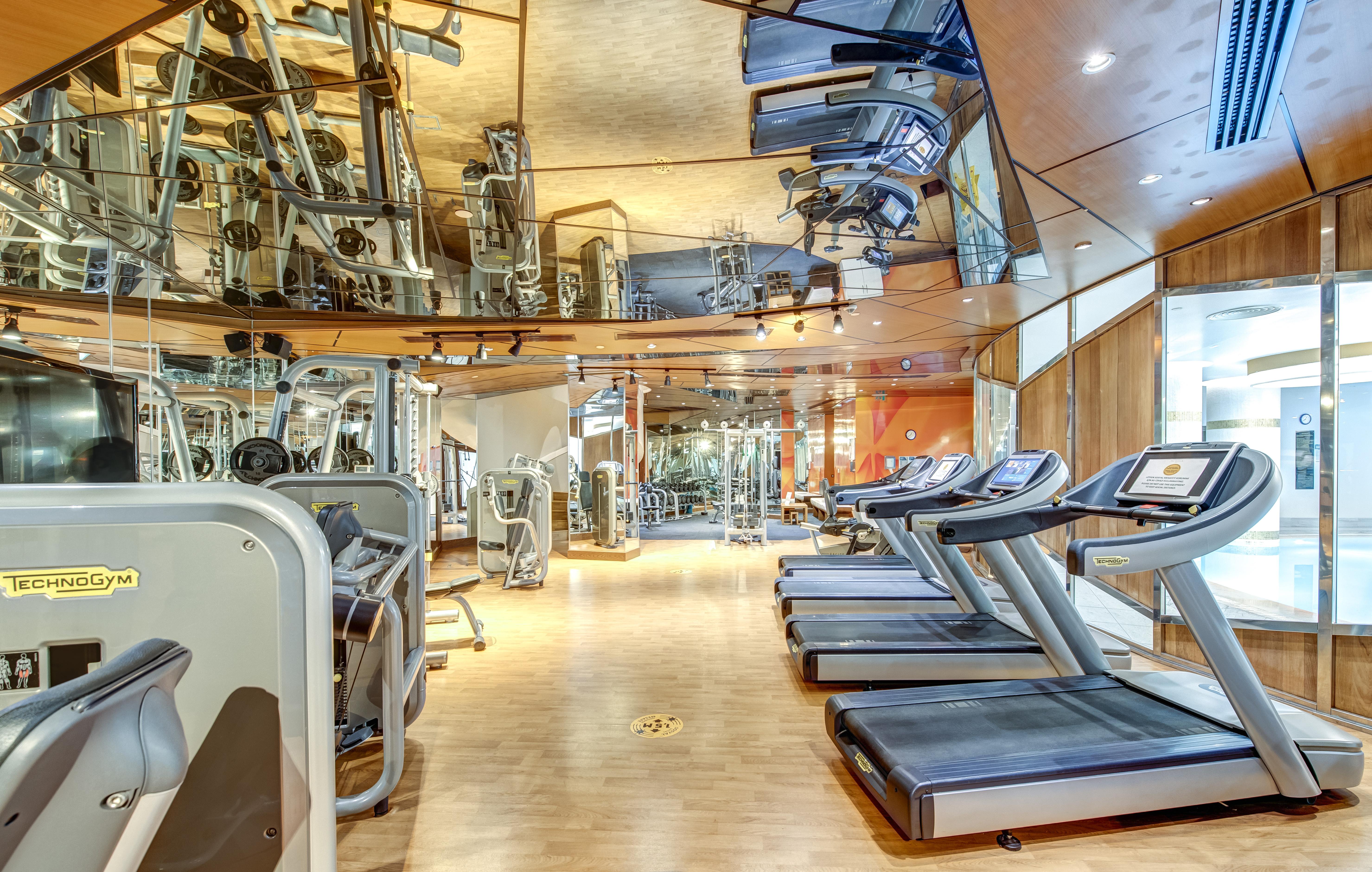 塔克西姆极乐世界酒店 伊斯坦布尔 外观 照片 The gym at the Mandarin Oriental, Munich